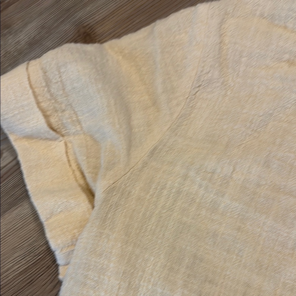 Zenana Outfitters Cream Boxy Crop T-Shirt - Picture 4 of 5